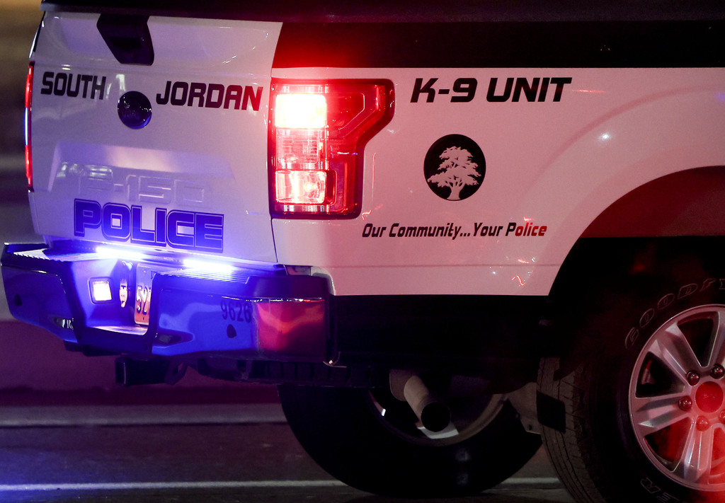 A man apparently having a psychotic episode in South Jordan on Sunday was arrested and has been charged with stealing a pickup truck, seriously injuring a security guard trying to stop him and causing a crash on the Mountain View Corridor. 