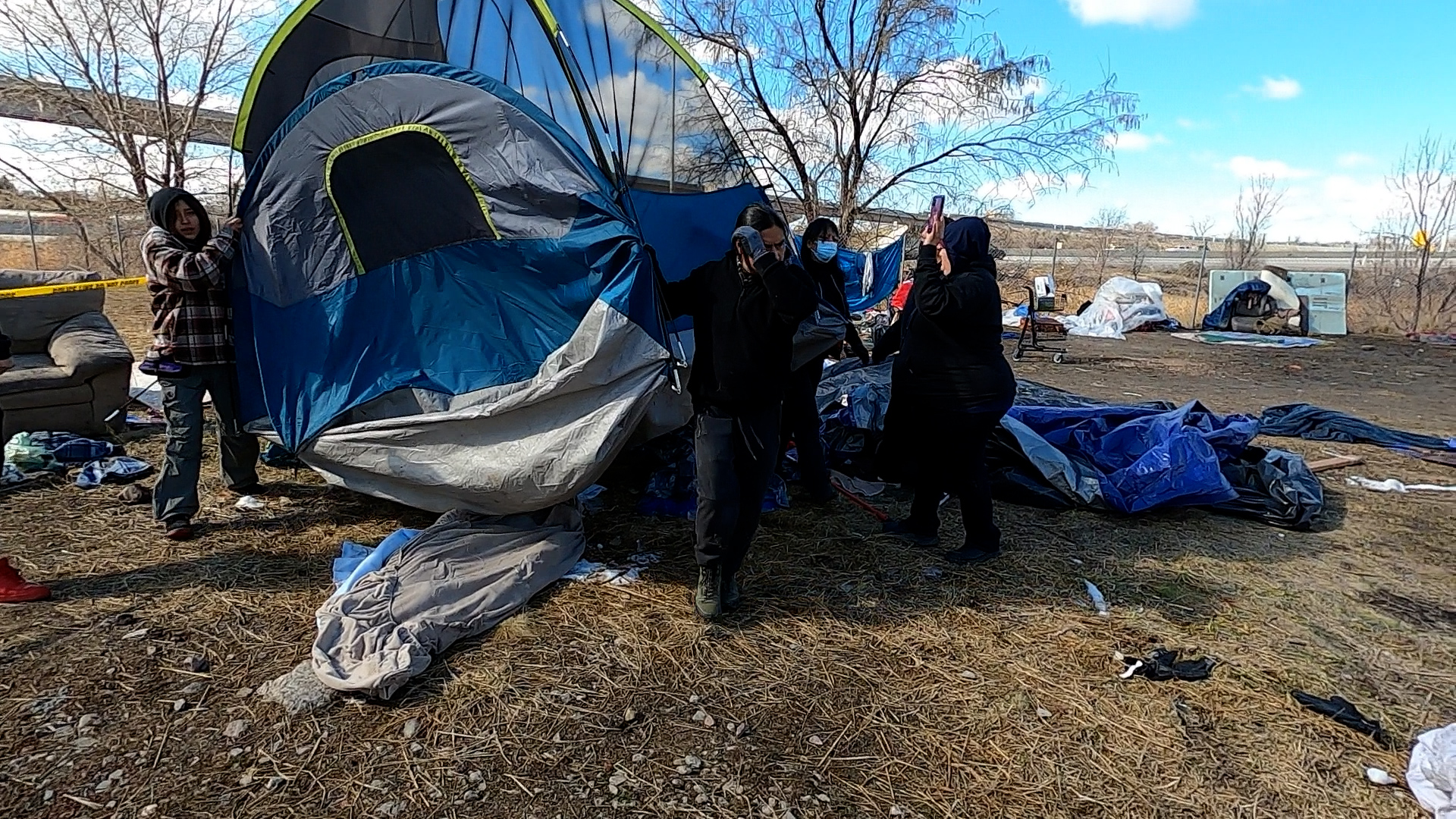 Authorities clear, relocate about 100 people from Salt Lake homeless ...