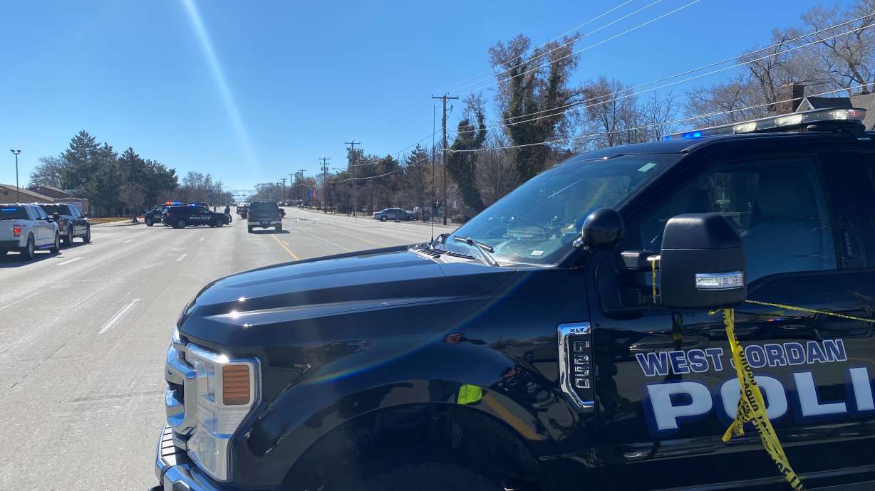 West Jordan police responded to a fatal crash on Saturday on Redwood Road near 9000 South, where a 99-year-old woman exiting a private driveway was killed.