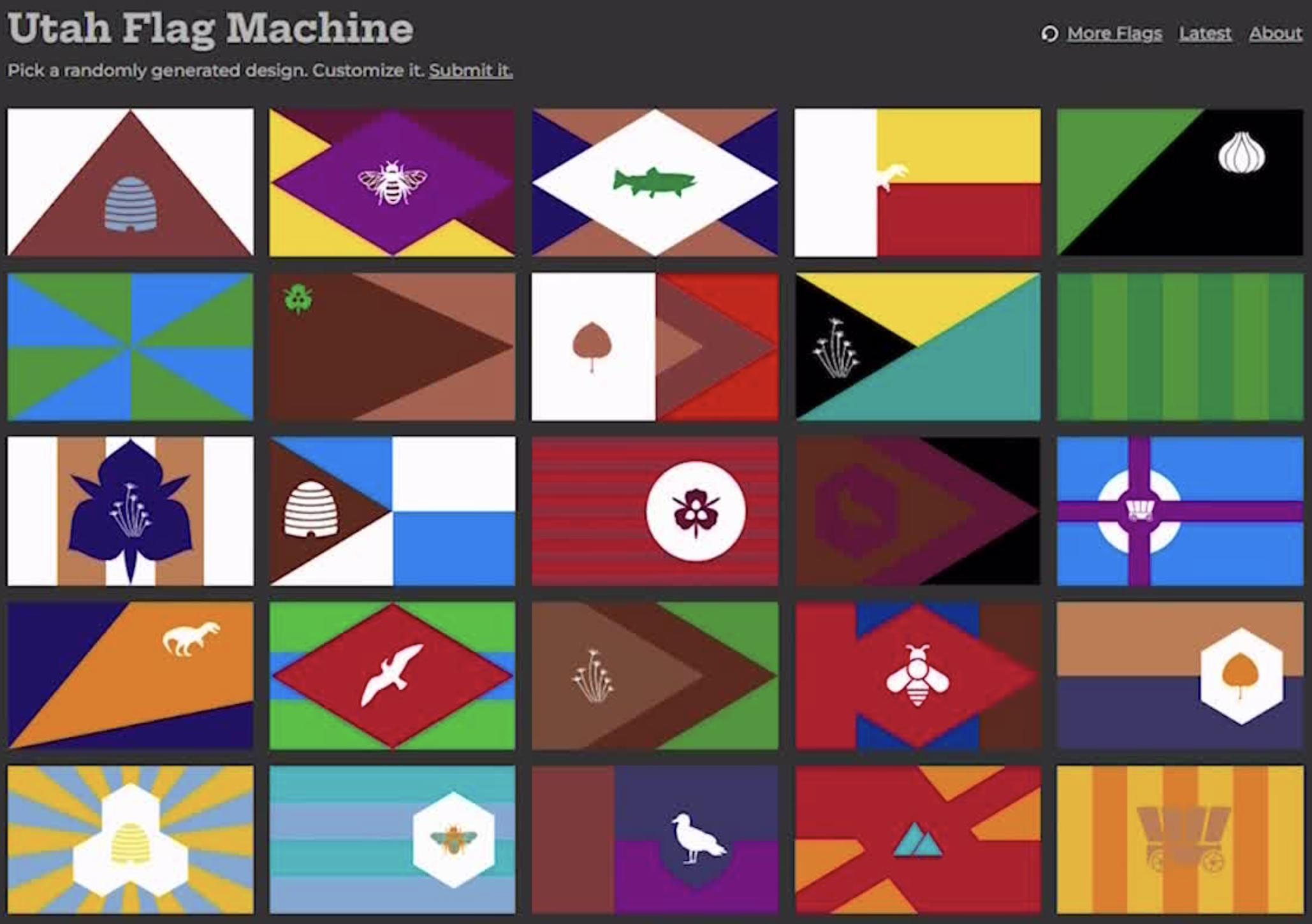 Local designers create tool to help Utahns design a new state flag