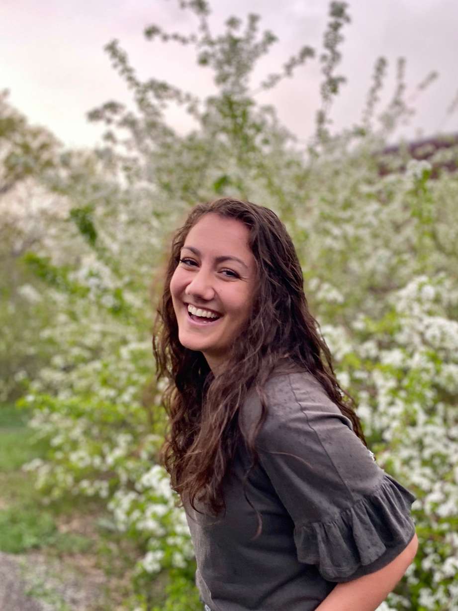 Eating disorder recovery advocate Christine Parks hikes in Rock Canyon Park in Provo.