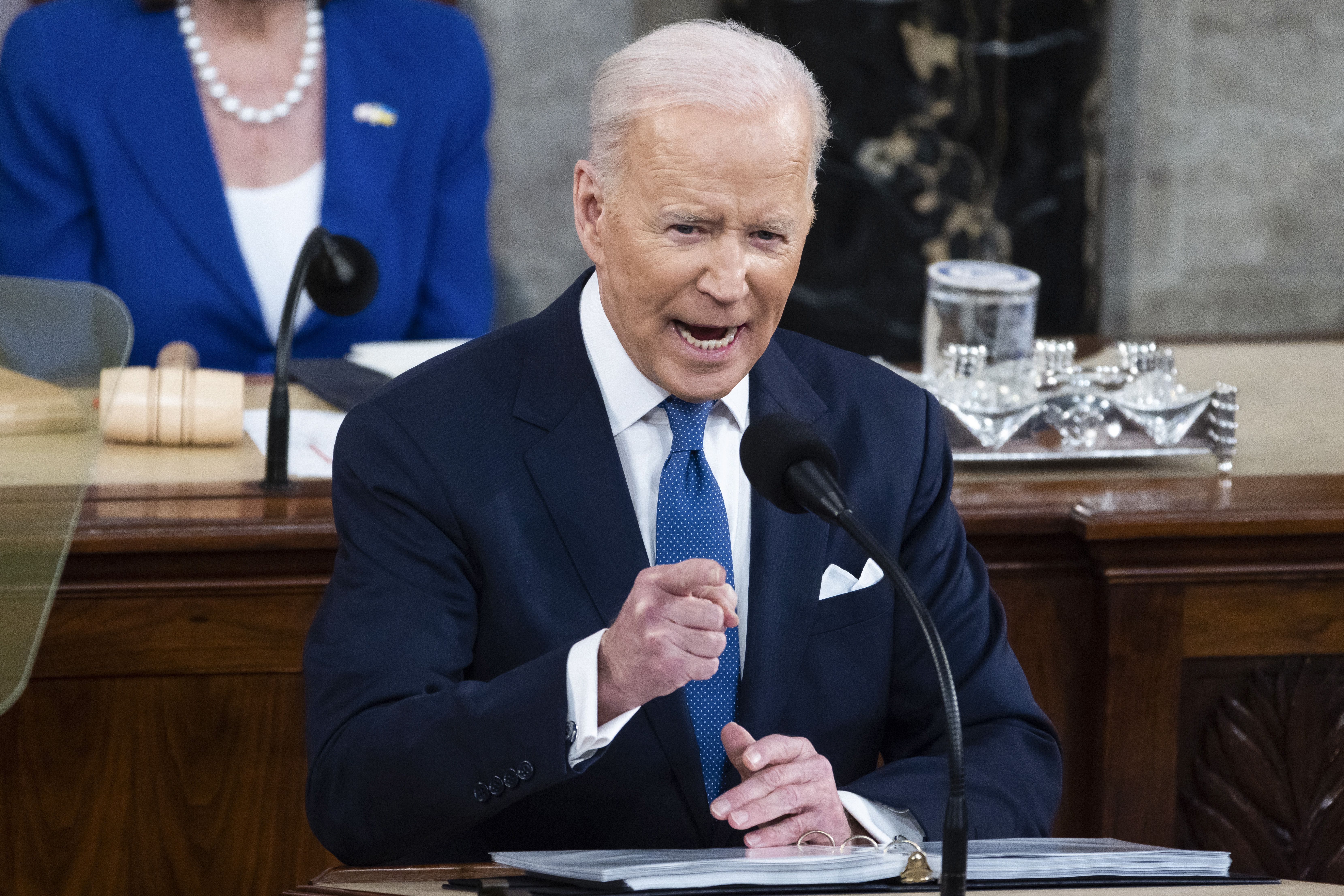 President Joe Biden delivers his first State of the Union address to a joint session of Congress at the Capitol in Washington on Tuesday. Following the speech, Utah's congressional delegation shared their thoughts on what the president had to say — and none of them was too impressed.
