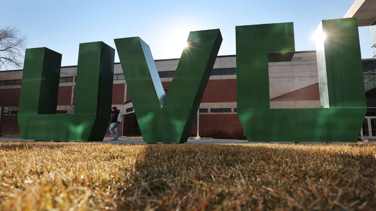 Students walk to class at Utah Valley University in Orem on Feb 9. Officials are hoping two new appointments will help provide a voice to marginalized students, faculty and staff.