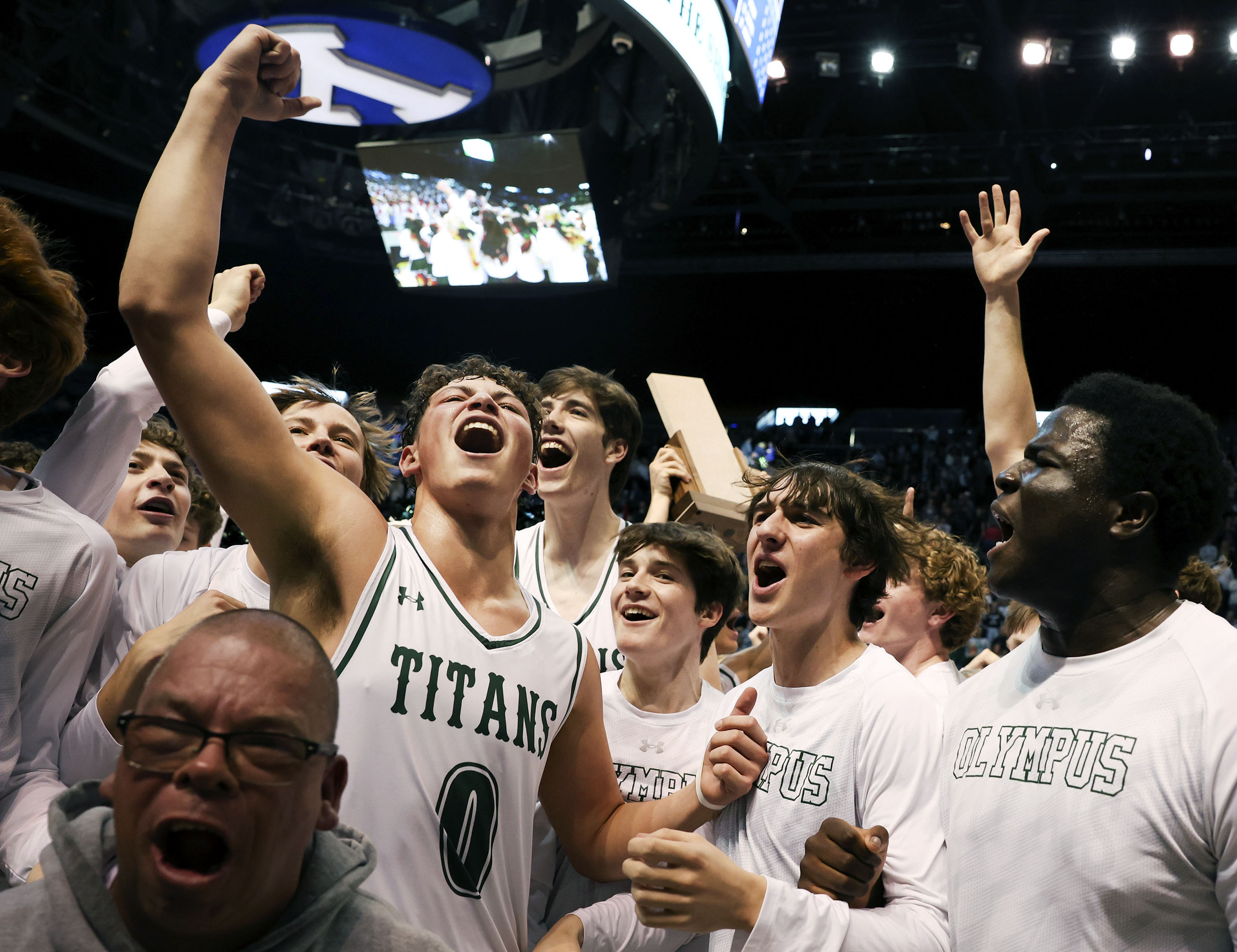 Olympus boys rally late to beat Woods Cross to claim 5A state championship