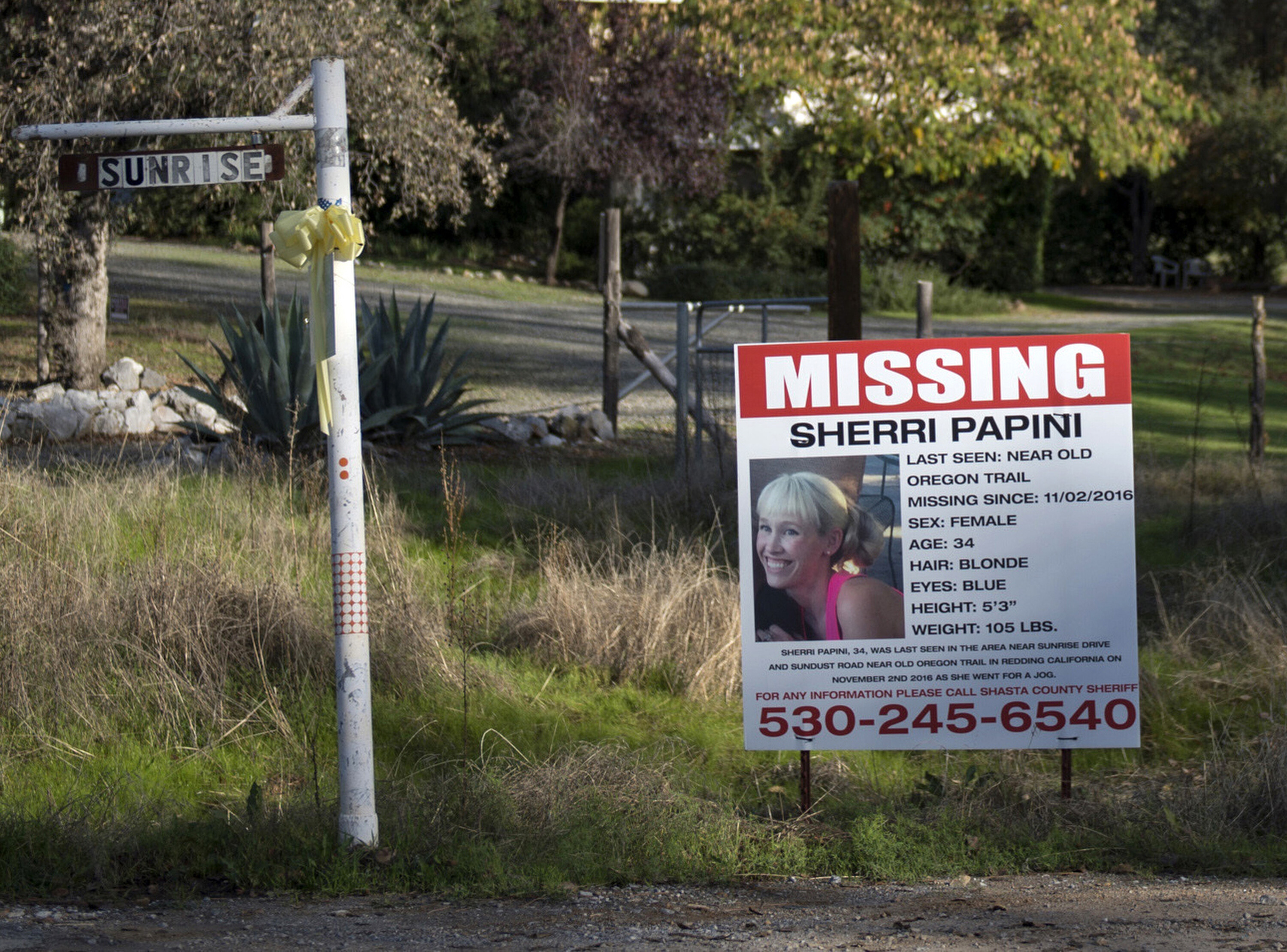 The November 2016 disappearance of Sherri Papini led to a massive search in California. The Justice Department says Papini made the whole thing up. She's due in court Tuesday.