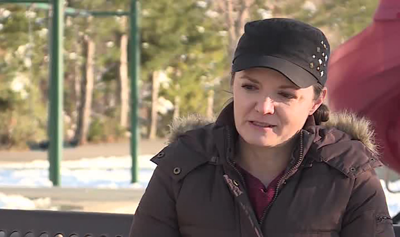 Saralee Johnston, who came down with COVID-19 on Mar. 8, 2020, talks with KSL-TV Monday. She says a recent study makes her feel vindicated in ongoing symptoms.