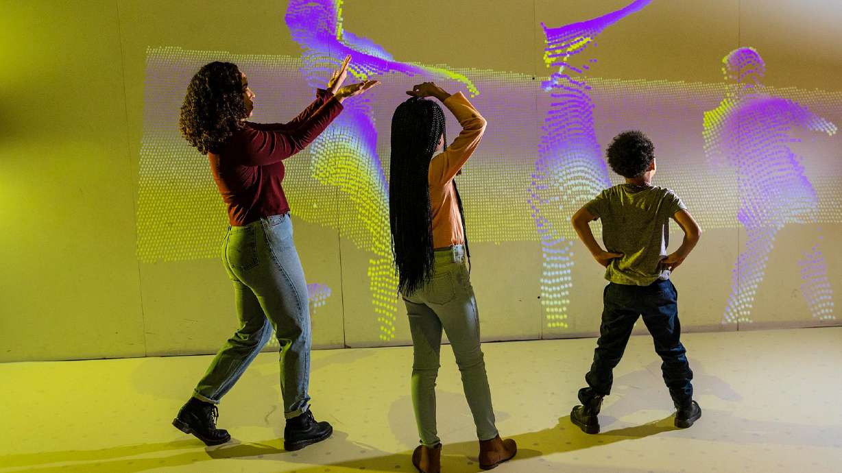 The Nature of Color exhibit explores color at the Natural History Museum of Utah. The museum is the exhibit's first stop on a national tour.