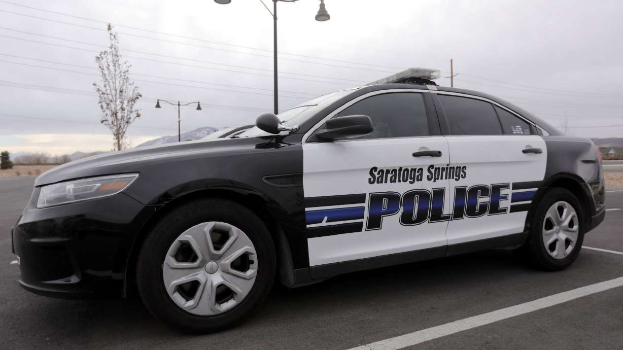 A former Saratoga Springs police officer accused of threatening to kill an assistant police chief was located by other officers Monday and taken to a local hospital for an evaluation, according to the Utah County Sheriff's Office.