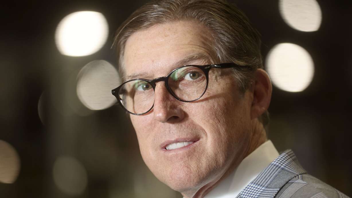 H. Arthur Wing, Little Giant Ladder Systems co-chairman and president, poses for a portrait at the company's factory in Springville on Wednesday, March 2.