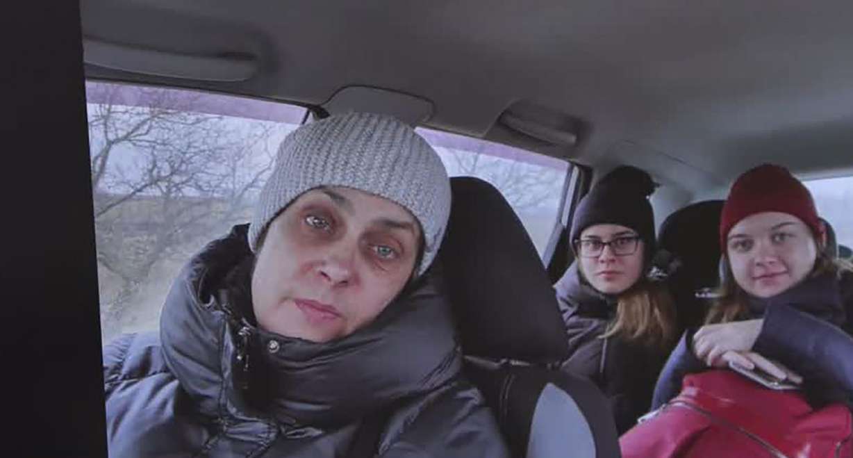 Elena Barlow shared this picture with KSL-TV. She has been sending donations through her Utah-based charity to people helping war refugees in Moldova.