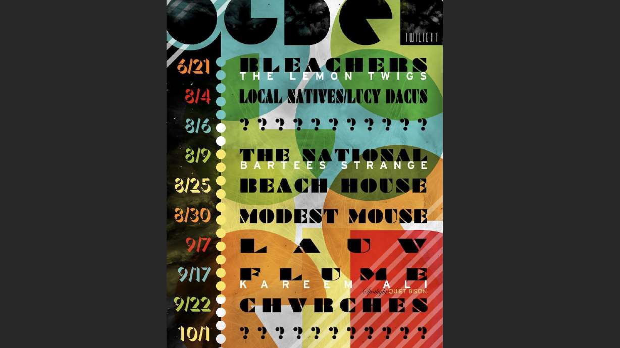 Ogden Twilight has announced the lineup for its summer 2022 concert series.