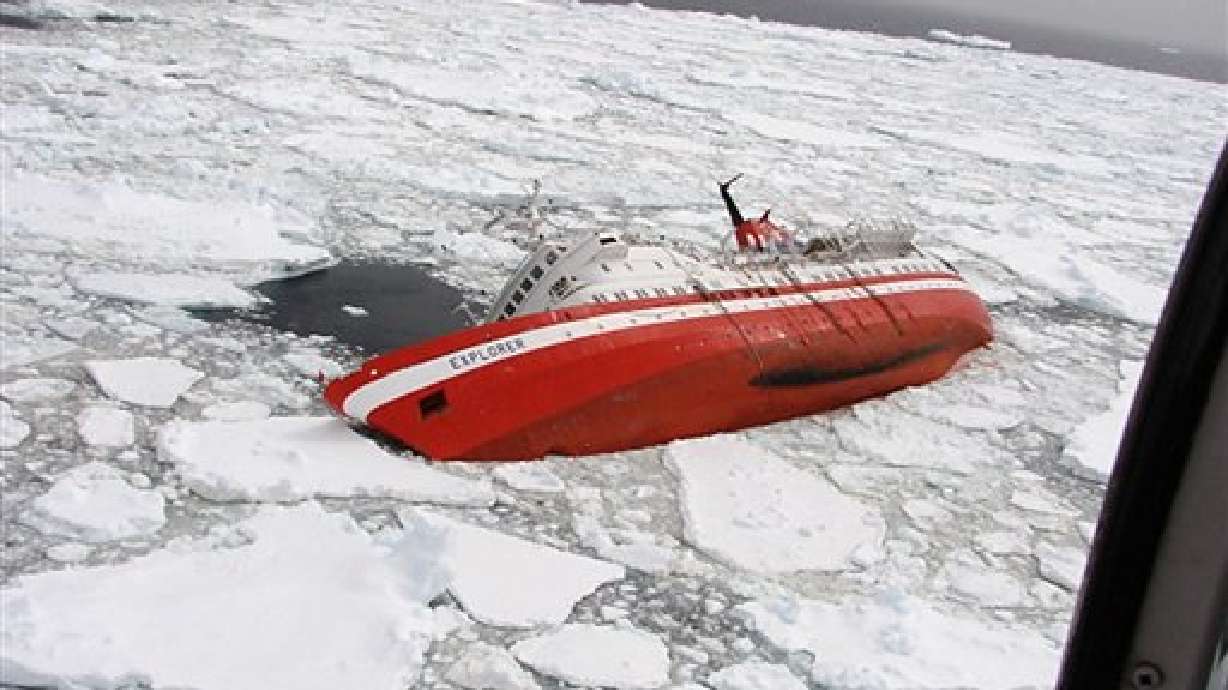 Utah Woman Safe After Vacation Vessel Sinks Off Antartica