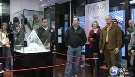 World's Largest Black Diamond Makes Stop in Utah