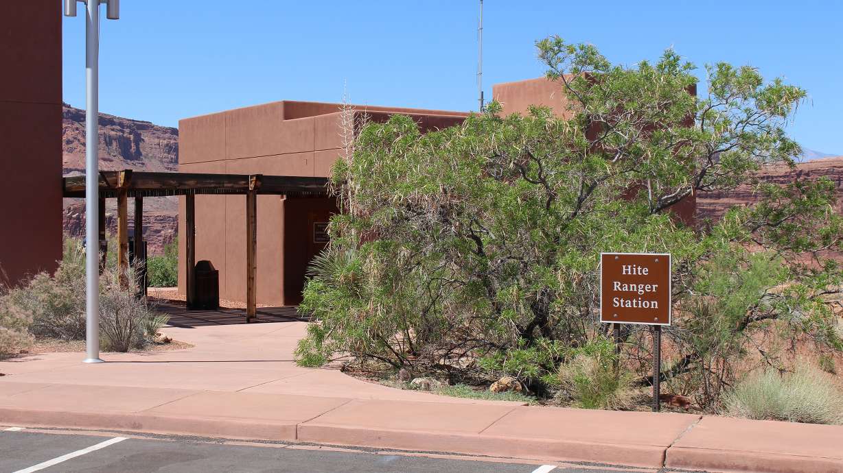 An undated photo of the Hite Ranger Station located in San Juan County. The ranger station will remain open but other amenities in the Hite area will close on Friday "until further notice," the National Park Service announced.