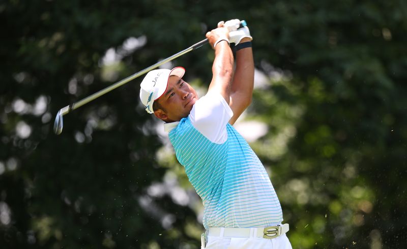FILE PHOTO: Tokyo 2020 Olympics - Golf - Men's Individual - Final - Round 4 - Kasumigaseki Country Club - Kawagoe, Saitama, Japan - August 1, 2021. Hideki Matsuyama of Japan in action.