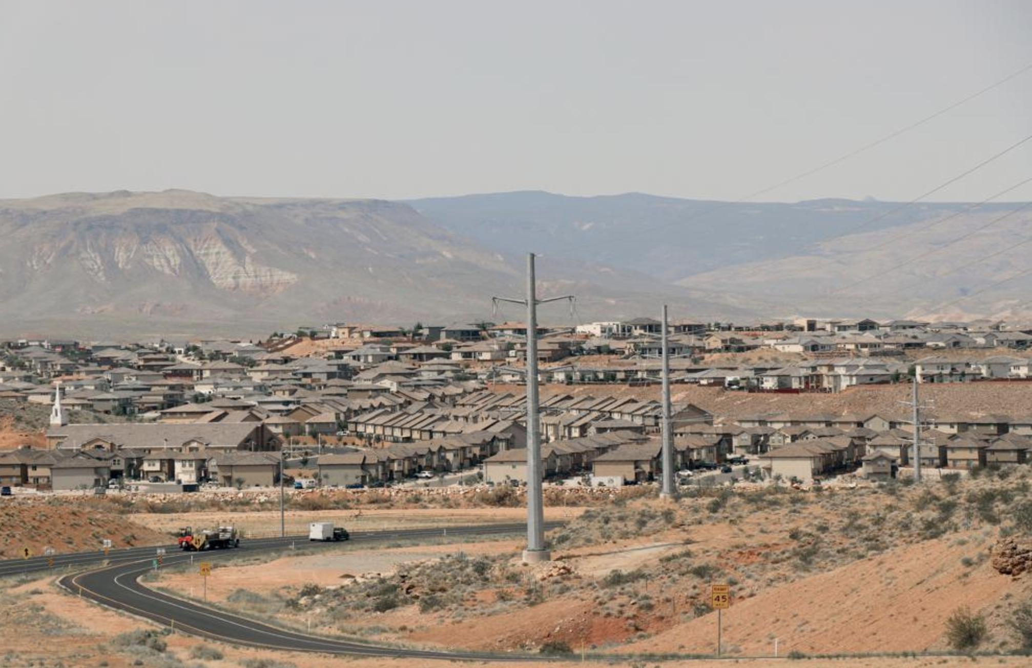 The Desert Canyon development is shown on Aug. 11, 2021, in St George, Utah. St. George and the rest of Washington County have once again ranked as the fastest-growing metro area in America. A new report from the U.S. Census showed the local population growing by nearly 10,000 new residents between July 1 of 2020 and July of 2021, a 5.1% increase.