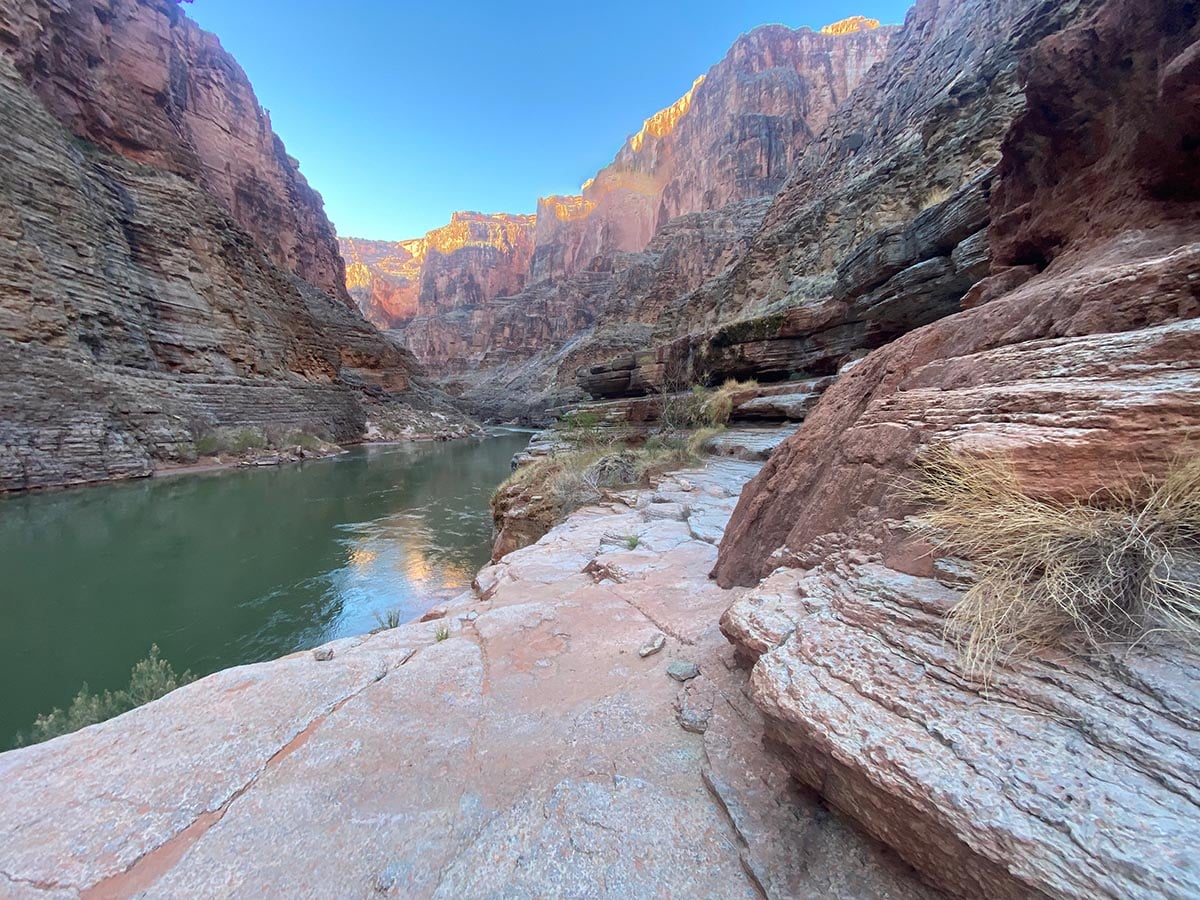 A Salt Lake woman died Monday evening after falling at the Grand Canyon, officials said.