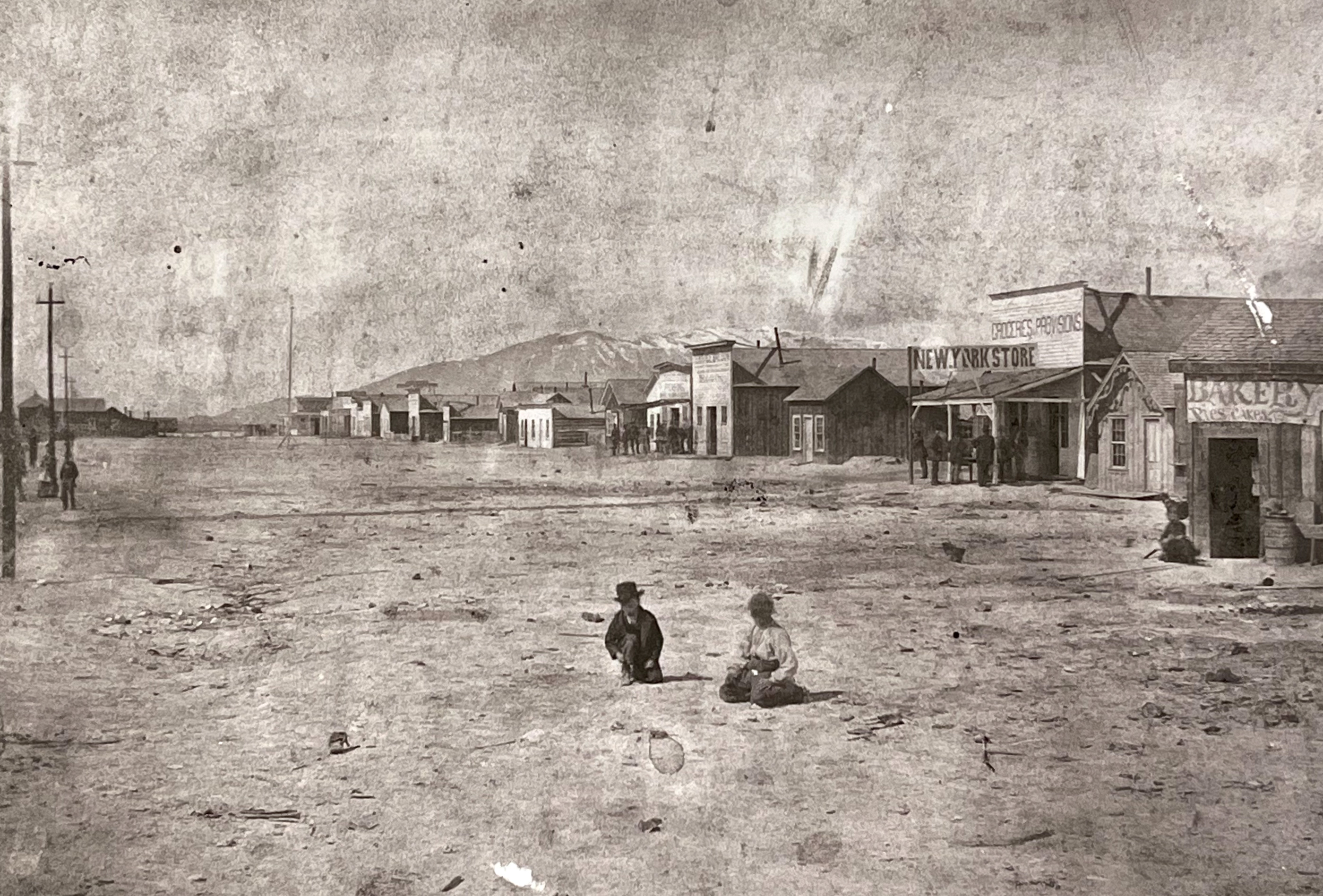 A photo of Terrace, Box Elder County taken sometime between 1870 and 1880.
