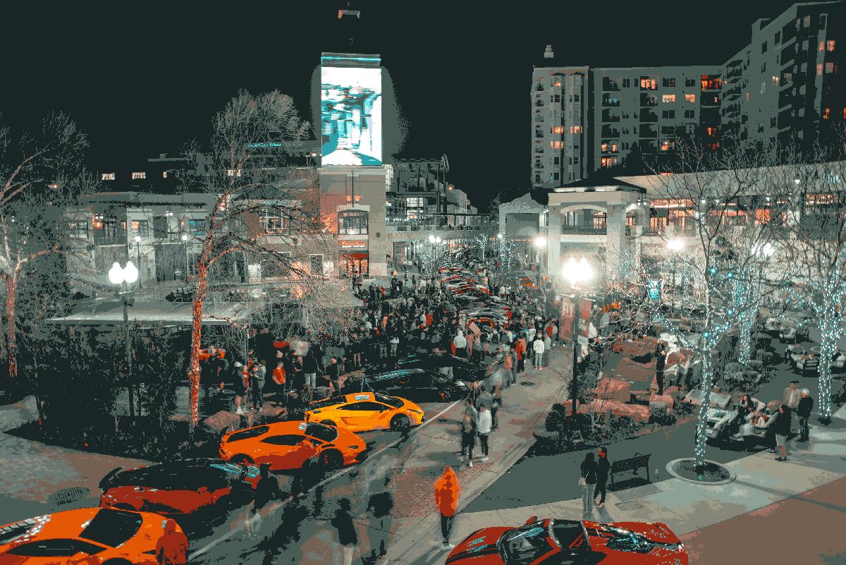 Utah's largest exotic car show brought thousands together at The Gateway
