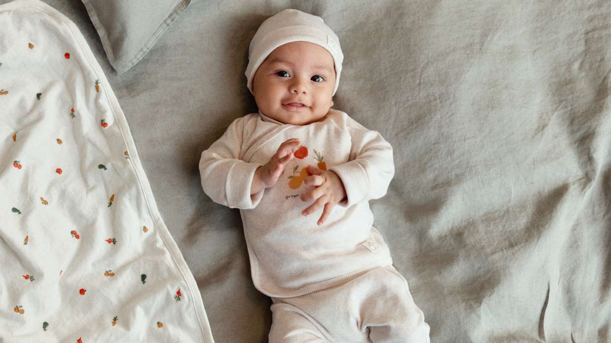 H&M is lauching a new collection of baby clothes in May made with 100% organic cotton that are compostable once they're completely worn out.