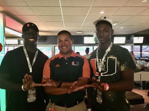 Gurvan Hall (right) throws up the U.
