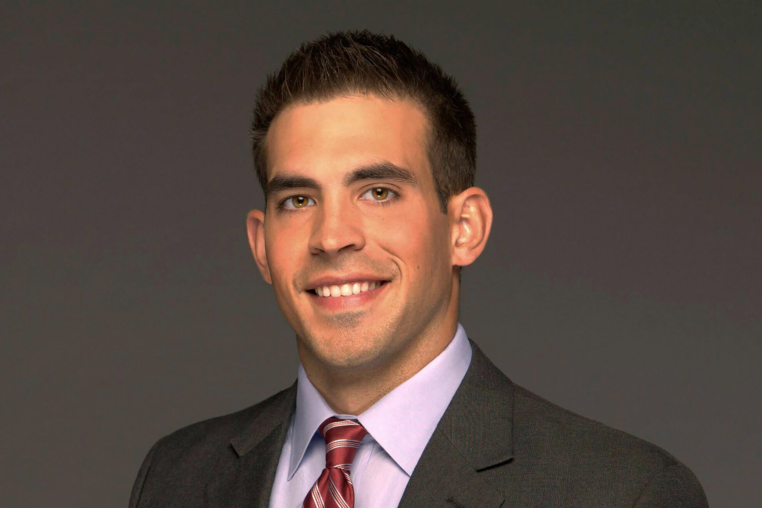 This undated photo provided by Fox Sports shows Joe Davis. On Friday, April 8, 2022, Davis was named Fox Sports’ lead baseball play-by-play announcer. Davis takes over for Joe Buck, who left Fox for ESPN’s “Monday Night Football.”
