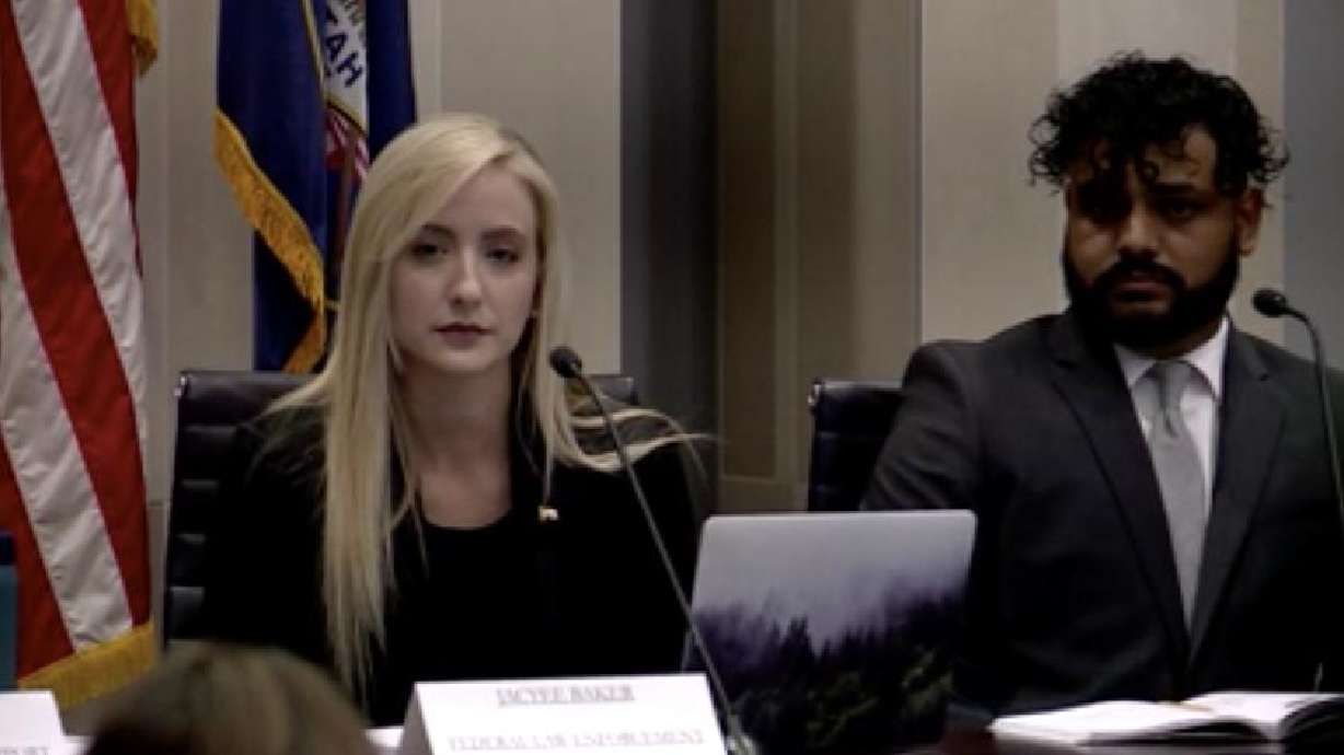 University of Utah students participate in a counterterrorism simulation on Friday at the University of Utah S.J. Quinney College of Law. A daylong simulation challenges law and graduate students to address legal, moral and operational dilemmas in real-time as they respond to simulated terrorism scenarios around the globe.