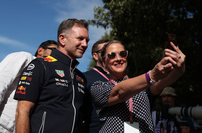 Formula One F1 - Australian Grand Prix - Melbourne Grand Prix Circuit, Melbourne, Australia - April 7, 2022 Red Bull Team Principal Christian Horner at the Melbourne Grand Prix Circuit