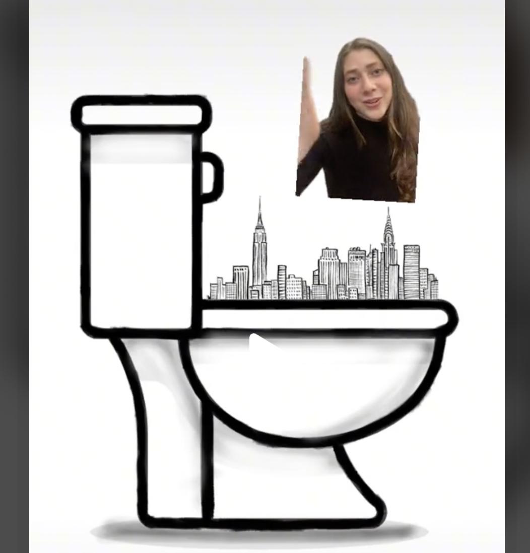 Teddy Siegel, 22, started the "Got2GoNYC" account in 2021 after having trouble finding a bathroom in Times Square.