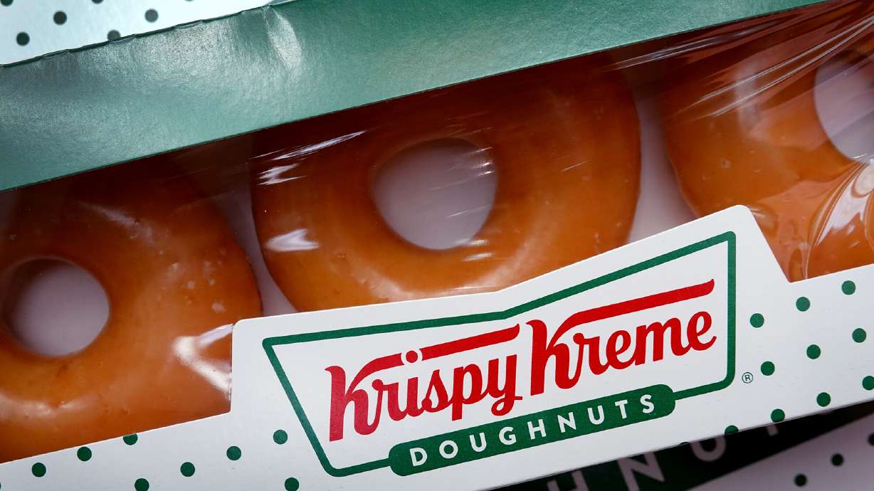 Every Wednesday through May 4, Krispy Kreme is selling a dozen original glazed doughnuts at the price of gas.