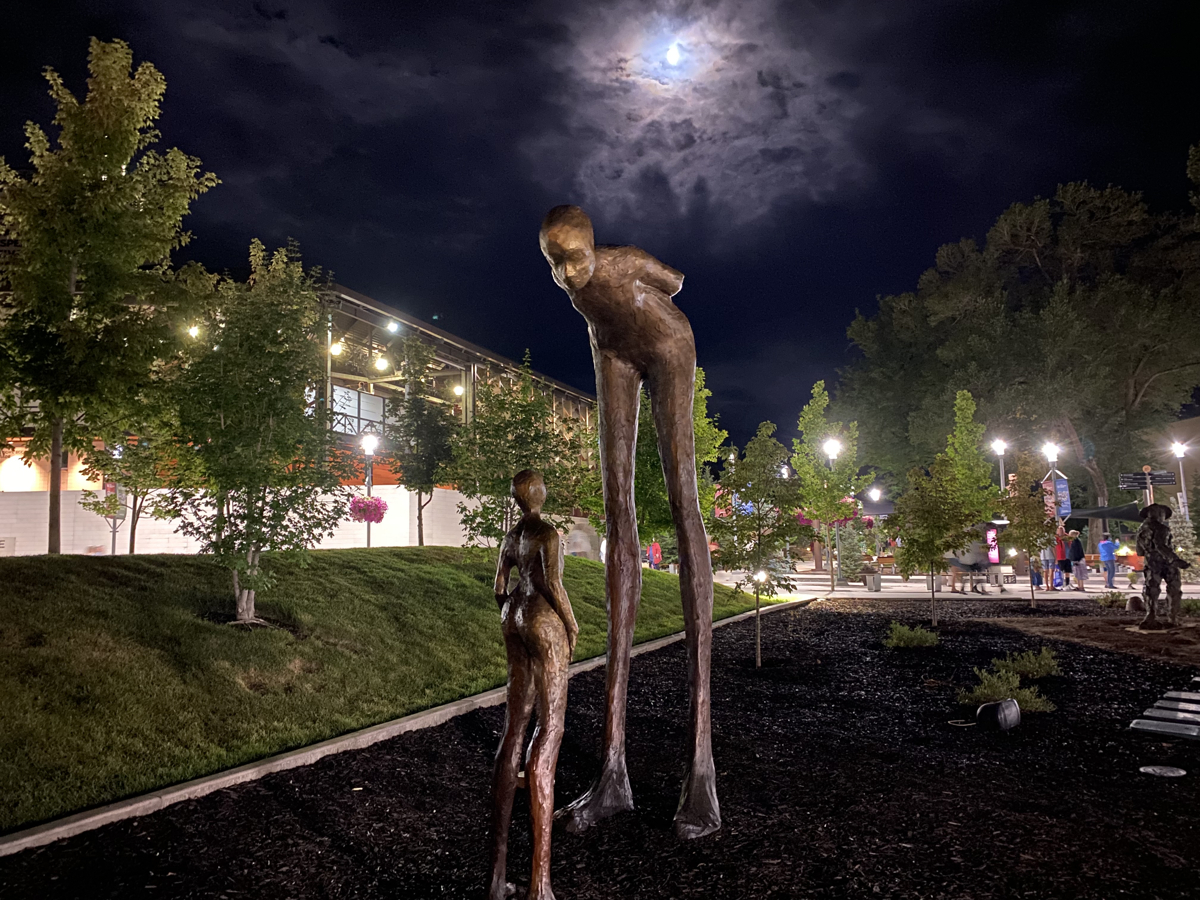"Conversations with Myself" at the Stillman Sculpture Court