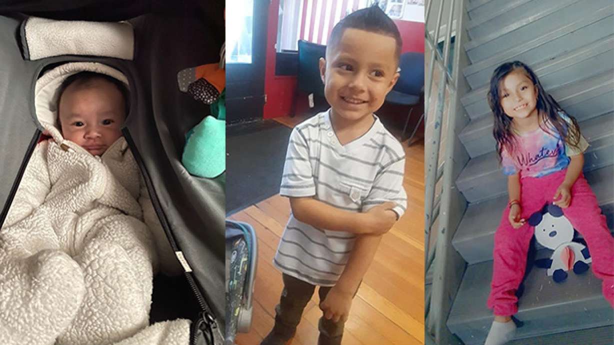 Police issued an Amber Alert on Wednesday night for three Salt Lake City children they say might have been taken to South Dakota.