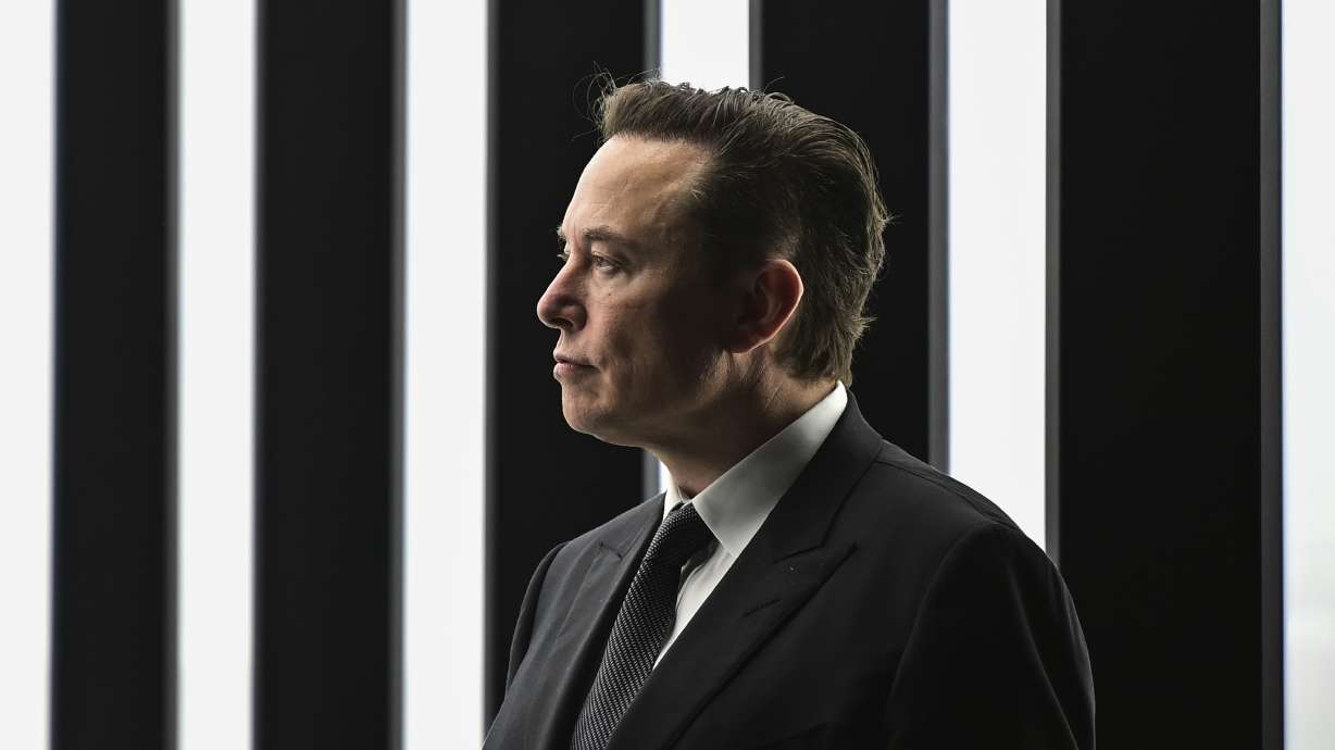 Elon Musk, Tesla CEO, attends the opening of the Tesla factory Berlin Brandenburg in Gruenheide, Germany, March 22. Musk is offering to buy Twitter.