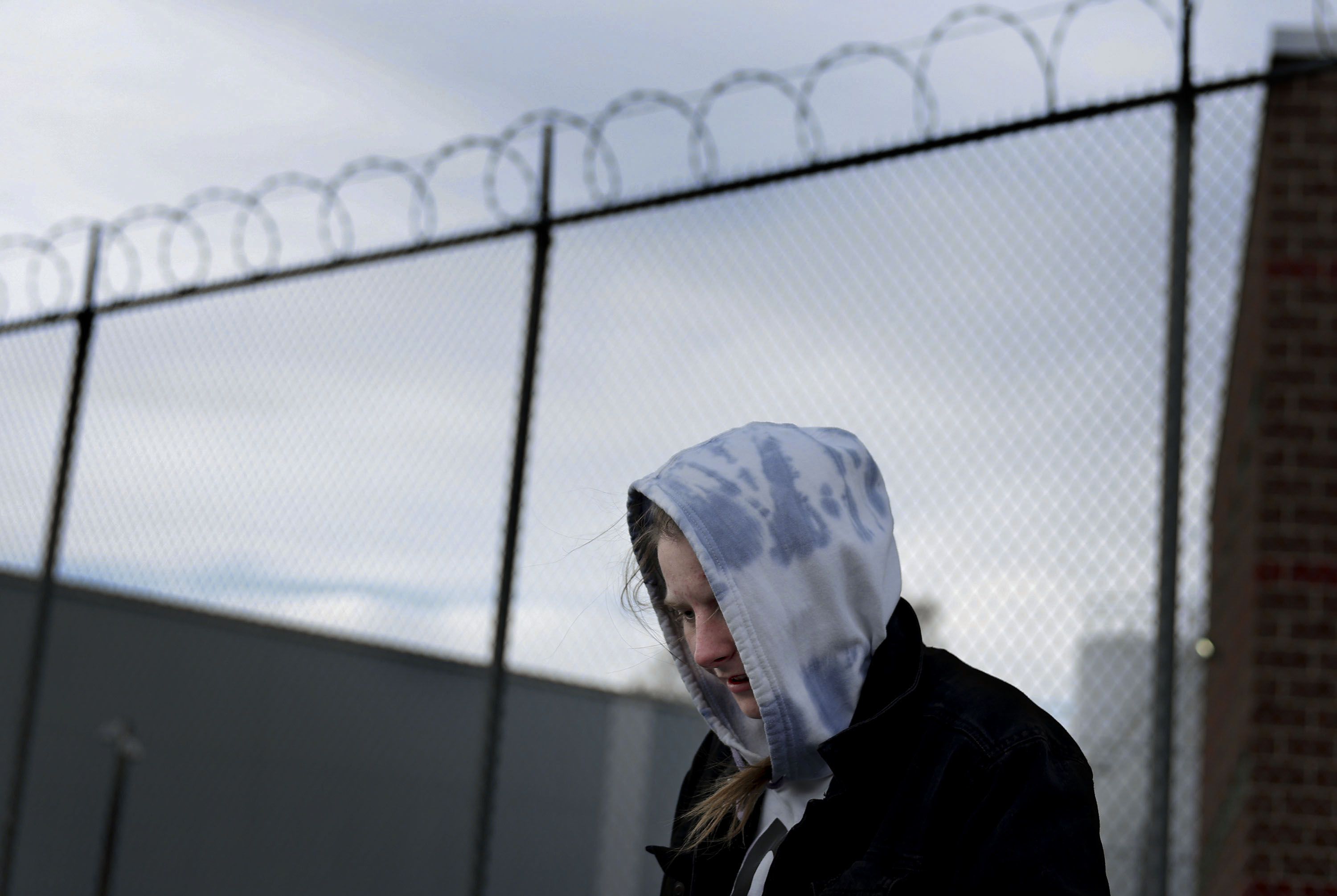 Josie Powell leaves the Carbon County Sheriff’s Office after meeting with a victim advocate in Price on Tuesday. The sheriff’s office holds difficult memories for Powell; three years ago she went there to report being sexually assaulted, and five months ago her bother died in his jail cell while in custody at the sheriff’s office.