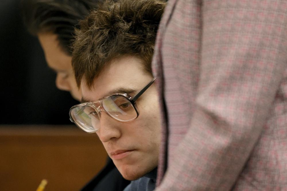 Marjory Stoneman Douglas High School shooter Nikolas Cruz appears in the penalty phase of his trial at the Broward County Courthouse in Fort Lauderdale, Fla. on Tuesday. Confusion reigned as jury selection in the death penalty trial Friday.
