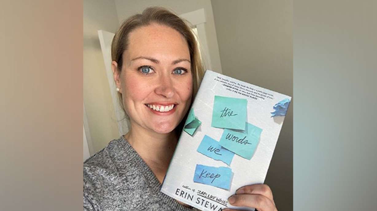 Utah author Erin Stewart's new book "The Words We Keep" illustrates the very real battle many teens face today: anxiety disorder.