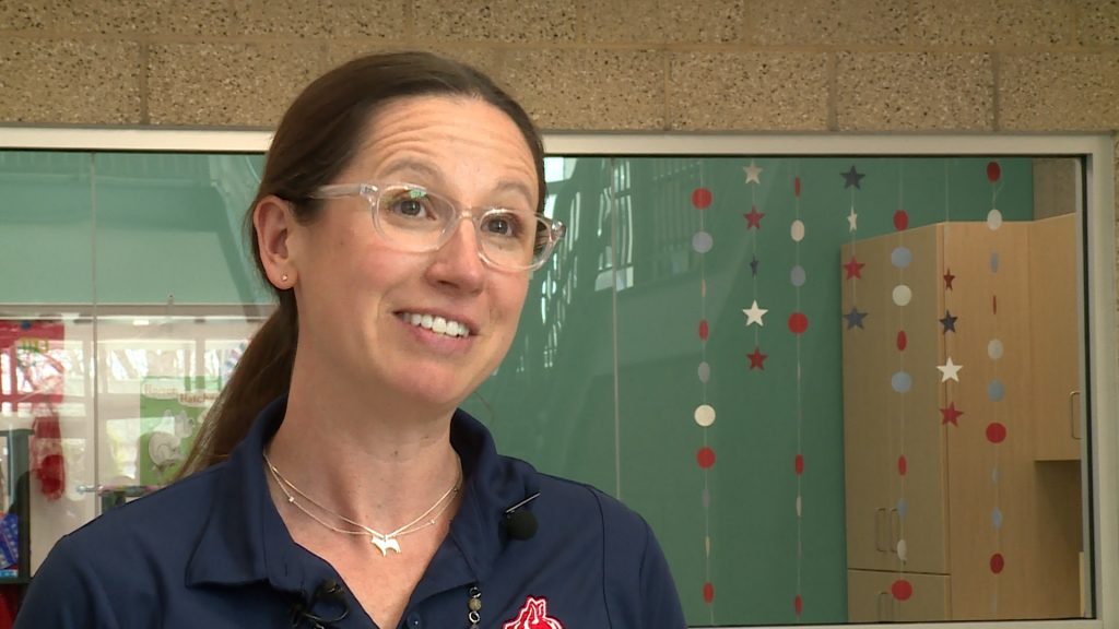 Midvalley Elementary School Principal Margaret Swanicke.