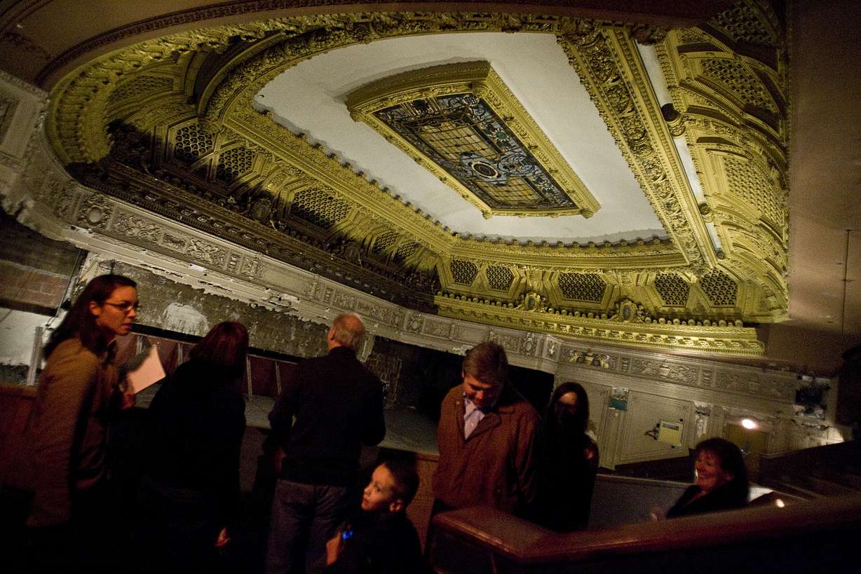 The historic Utah Theater on Main Street in Salt Lake City, Utah on Oct., 23, 2010. The Redevelopment Agency of Salt Lake owned the building up until last year, when its $0 deal with Hines was finalized.