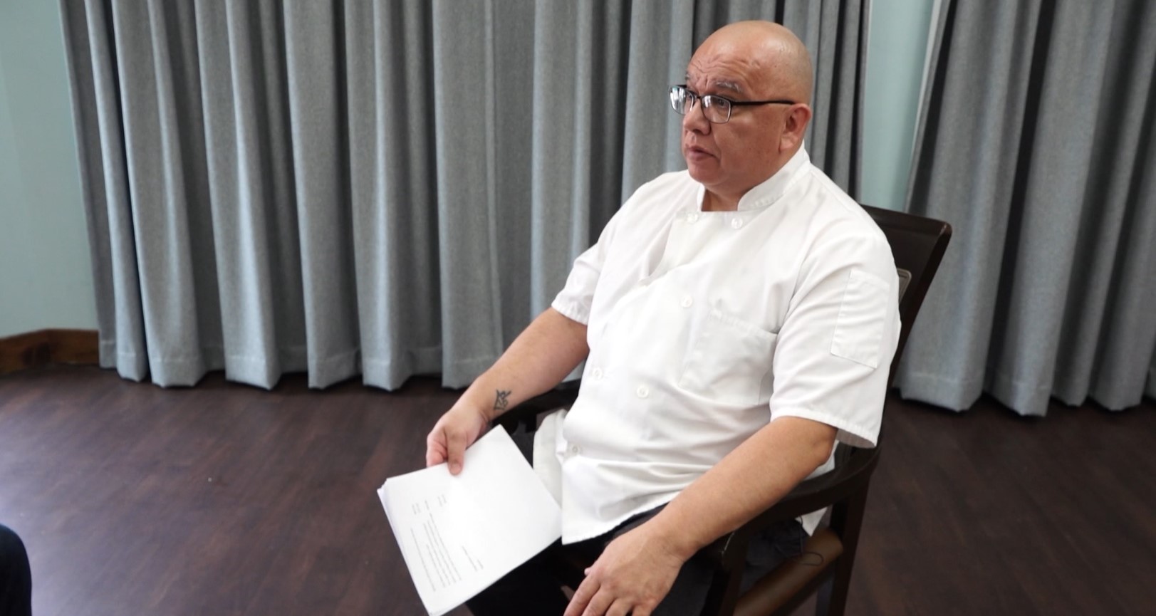 David Martinez talks to KSL Monday. He says he can't get a refund for a double rent payment.