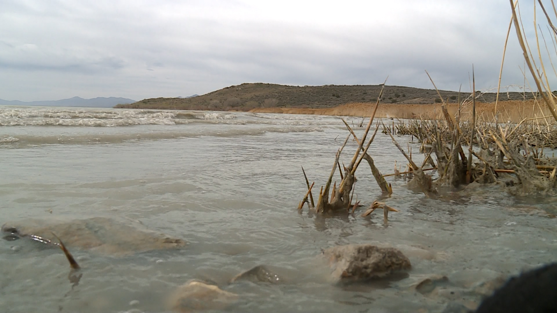 Utah Lake is pictured on April 19. A recent poll conducted by G1 Research of Sandy found that Utah County residents largely support the Utah Lake Restoration Project.