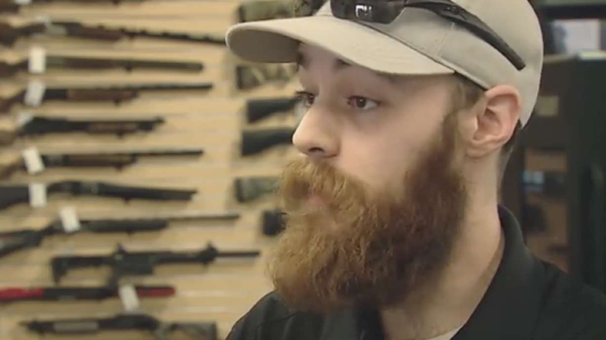 Local gun stores are noticing an increase in stolen guns accessories, worries about resellers