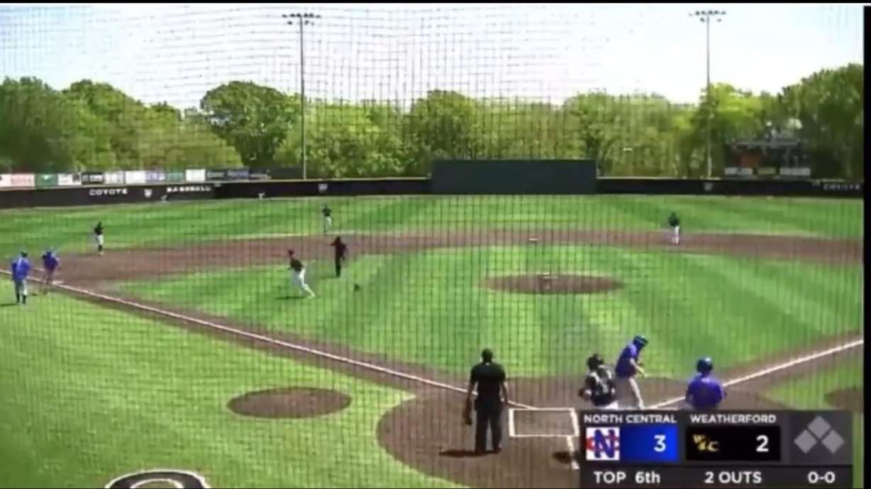 Weatherford College hosts North Central Texas College in a game cut short by a brawl.