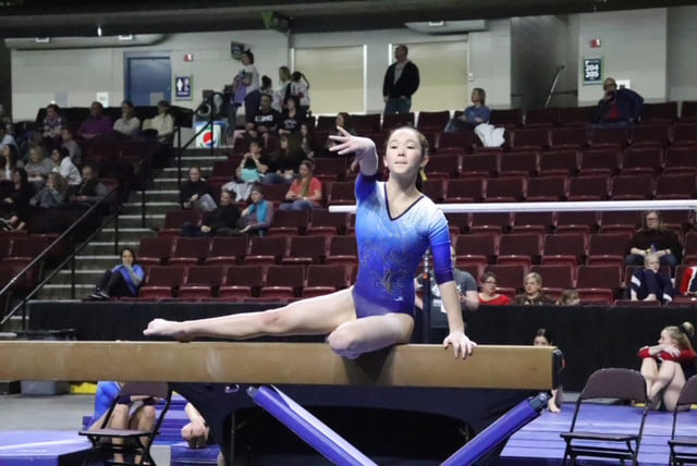 Flexibility of Utah Online School allows student to pursue dream of being an elite gymnast