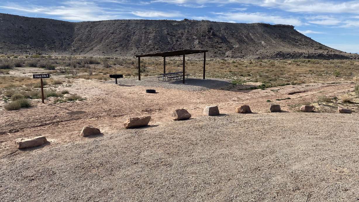 A photo of one of the two North Klondike Bluffs group campsites on a new campground in Grand County taken on Nov. 15, 2021. The campground opened this week, according to the Bureau of Land Management.