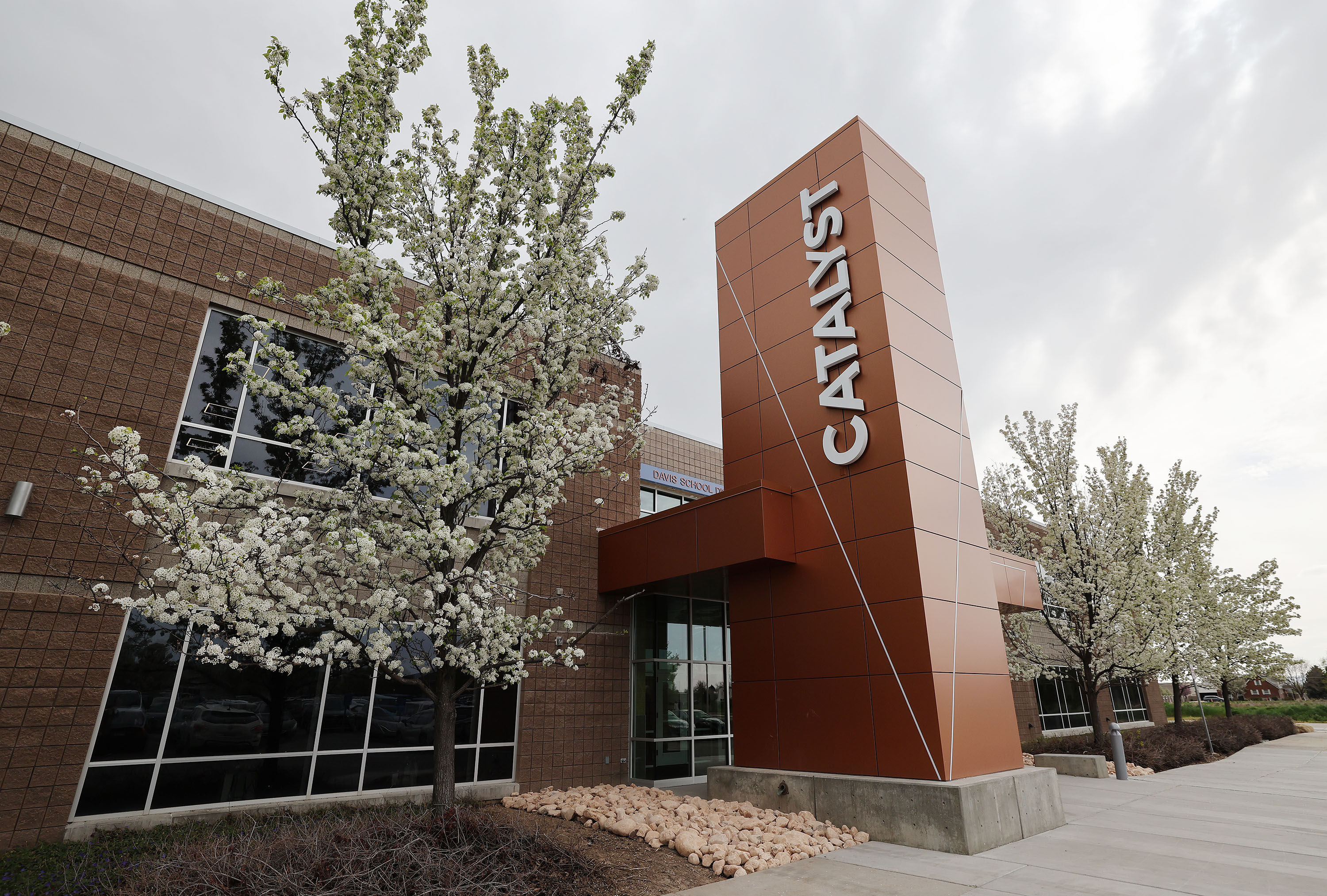 Davis School District’s state-of-the-art Davis Catalyst Center in Kaysville is pictured on Tuesday. The center, which focuses on career and technical education pathways, allows students to work on advanced projects in partnerships with real-world businesses.