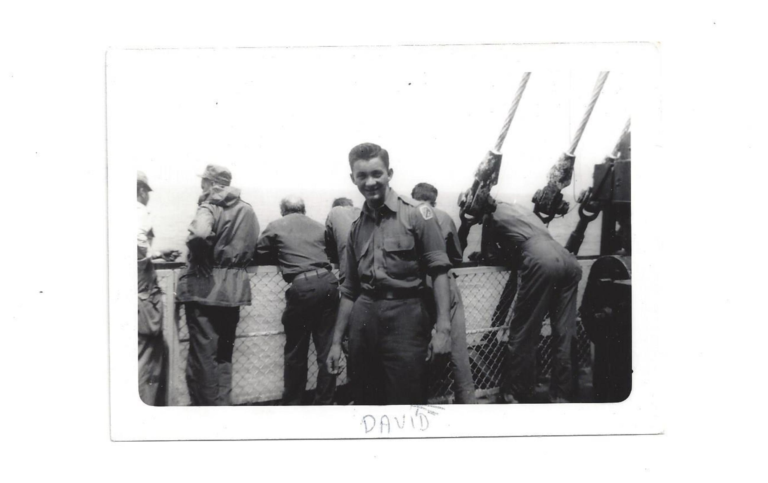 David Milano is pictured. After being missing in action for 71 years, Cpl. David Milano's remains were returned to U.S. soil on Tuesday and will be buried next to his family at Evergreen Memorial Park in Ogden.