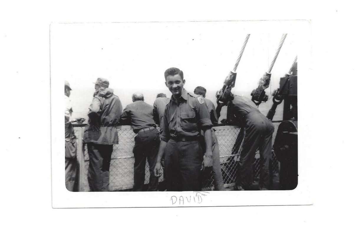 David Milano is pictured. After being missing in action for 71 years, Cpl. David Milano's remains were returned to U.S. soil on Tuesday and will be buried next to his family at Evergreen Memorial Park in Ogden.