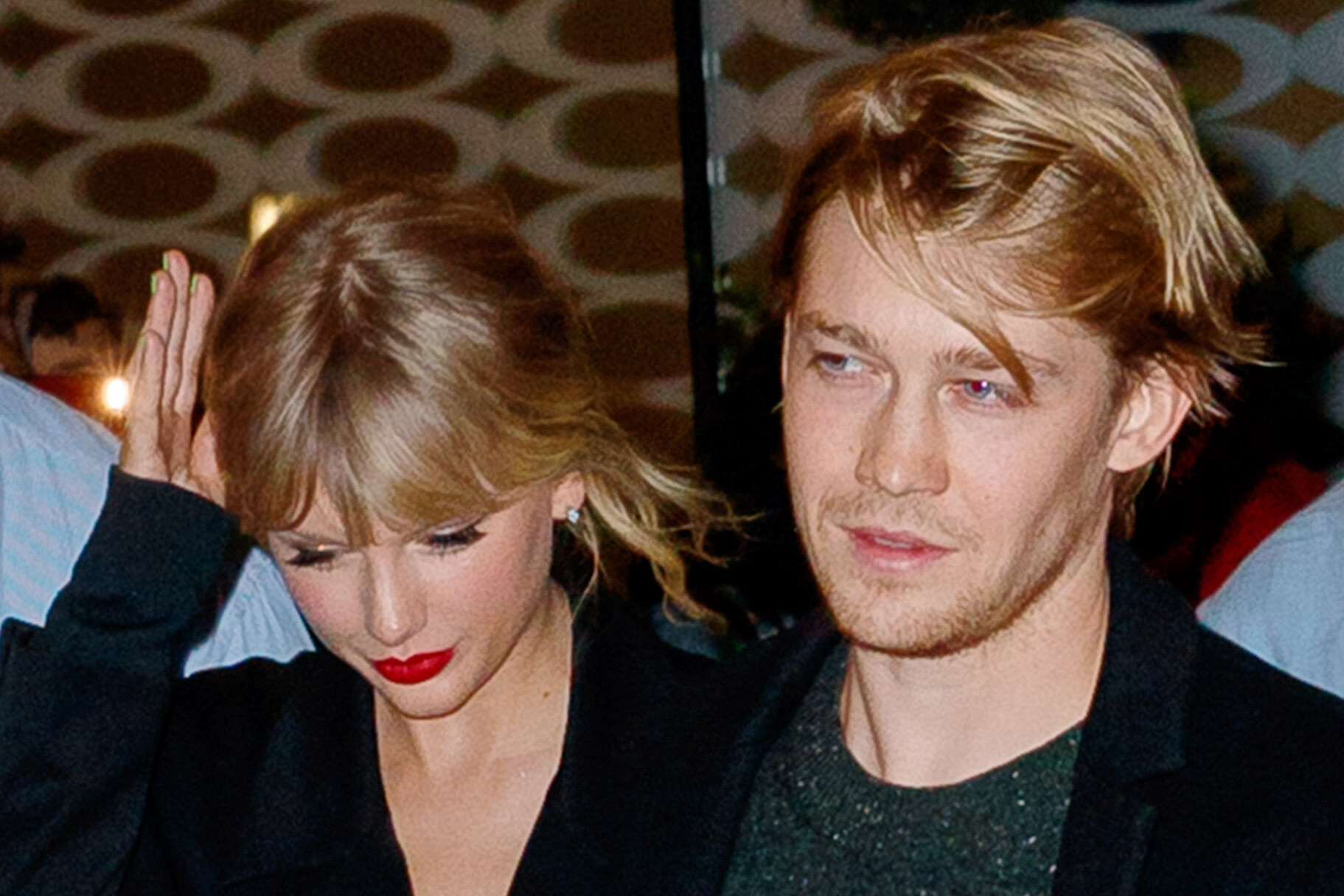 Taylor Swift and Joe Alwyn in 2019. The two have recently announced their split after six years together.