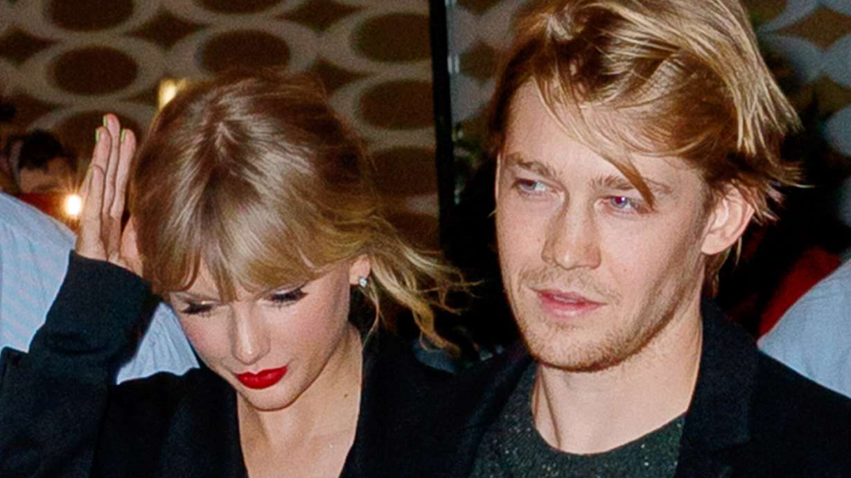 Taylor Swift and Joe Alwyn in 2019. The two have recently announced their split after six years together.