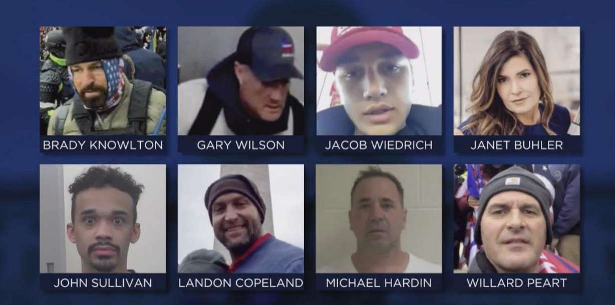 Eight Utahns have been charged in connection with the Jan. 6, 2021, riot at the U.S. Capitol.